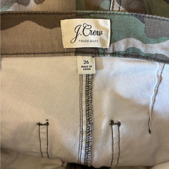 J. Crew Green and Brown Camouflage Utility Skinny Pants - Picture 5 of 5